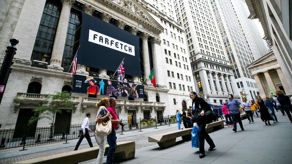 A Farfetch sai de bolsa ao fim de cinco anos