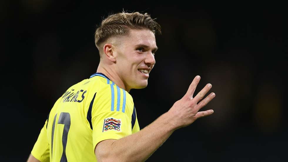 Apenas 18 dias depois de ter marcado o primeiro póquer da carreira, Gyökeres marcou de novo quatro golos num jogo frente ao Azerbaijão