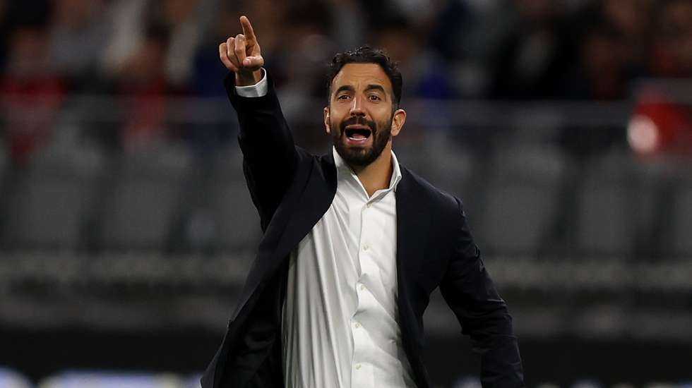 Ruben Amorim empatou o primeiro dérbi de Milão frente ao Inter na Austrália, depois da igualdade em Glasgow frente ao Celtic no primeiro teste da pré-temporada