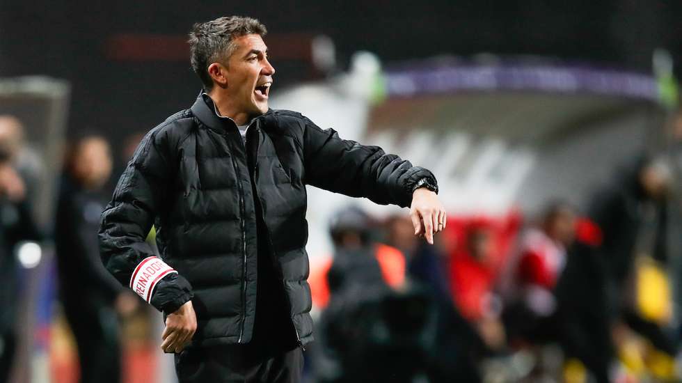 O técnico encarnado vai estrear-se na final da Taça da Liga