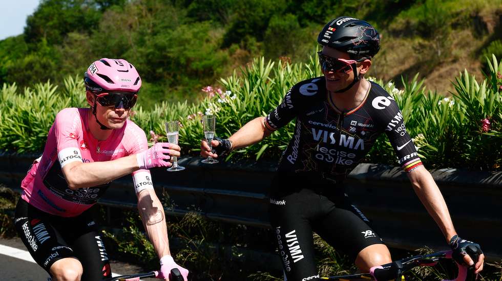 O ciclista dinamarquês confirmou o grande favoritismo na ausência de João Almeida