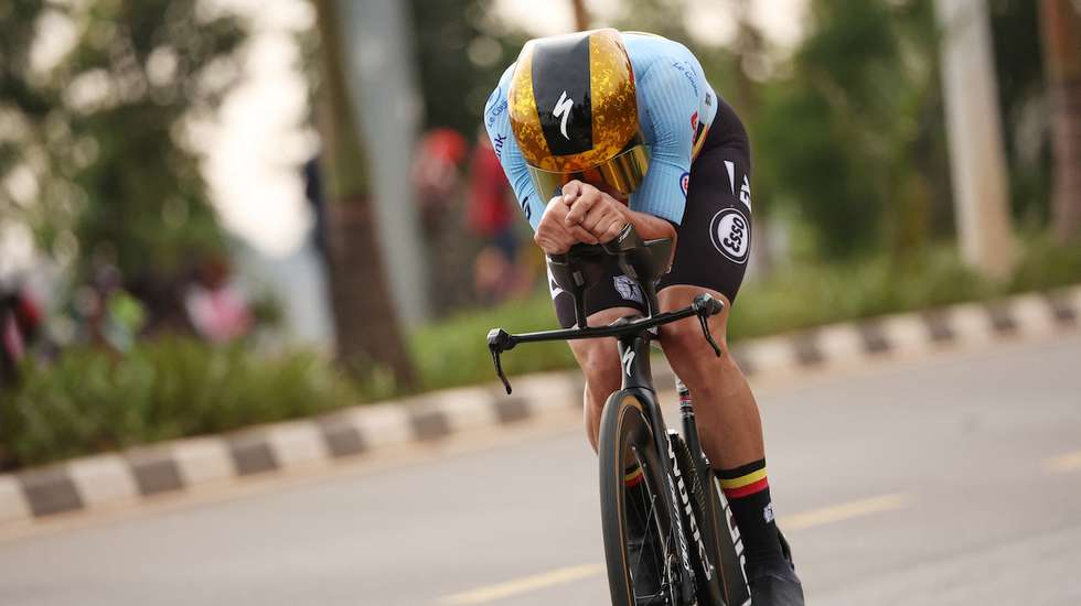 O ciclista belga já tinha sido campeão mundial de contrarrelógio em duas ocasiões