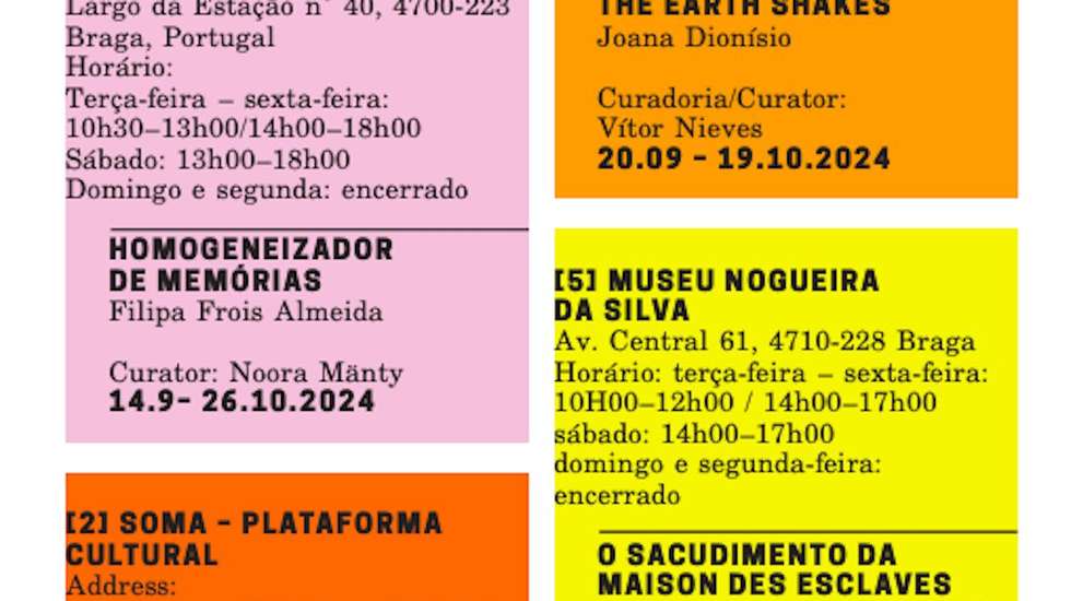 Cartaz da edição deste ano