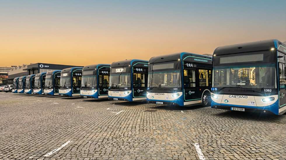 No final de 2026, a CaetanoBus deverá ter 65 autocarros eléctricos a bateria ao serviço dos transportes públicos do Porto