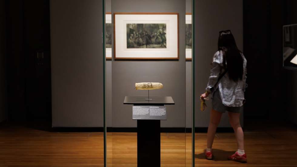 Preservativo raro com 200 anos. Museu Amesterdão