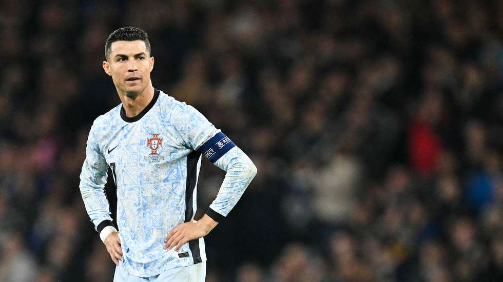 Cristiano Ronaldo foi titular e cumpriu os 90 minutos em Glasgow