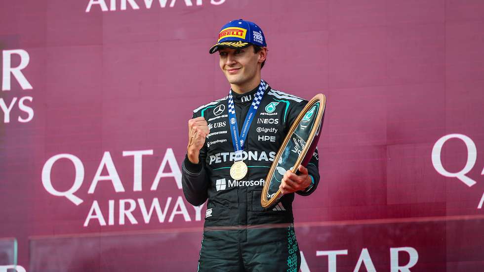 O britânico juntou a vitória à pole-position em Melbourne