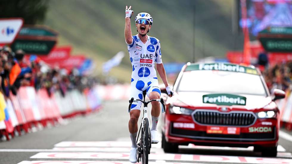 O ciclista australiano venceu a segunda etapa na atual edição da Vuelta
