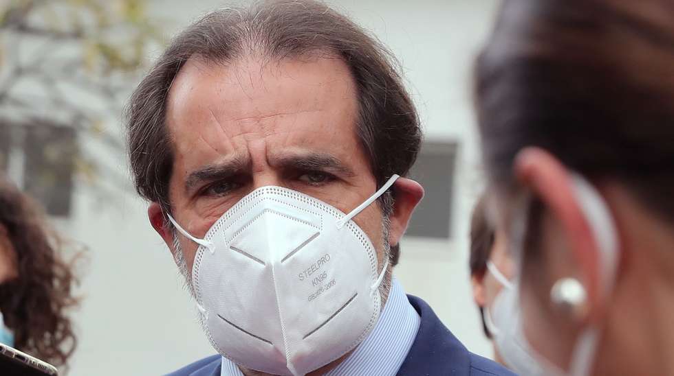 Covid-19: Presidente do Governo da Madeira Visita Hospital HOMEM DE GOUVEIA/LUSA