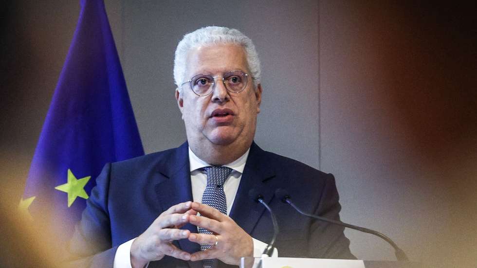 O ministro da Economia, Pedro Reis, intervém no Encontro Anual da Rede Externa da Agência para o Investimento e Comércio Externo de Portugal (AICEP), em Lisboa, 06 de janeiro de 2025. ANTÓNIO PEDRO SANTOS/LUSA
