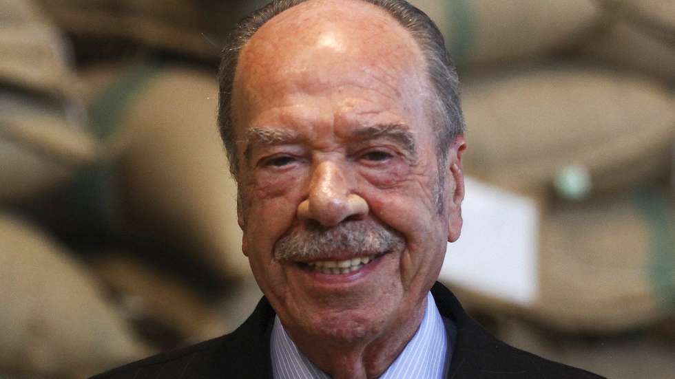 Foto de arquivo datada de 23 abril 2014 do presidente da Delta Cafés, Rui Nabeiro, na sua em Campo Maior.O empresário Rui Nabeiro, fundador do Grupo Nabeiro - Delta Cafés morreu hoje, 19 março 2023, aos 91 anos, vítima de doença, num hospital em Lisboa.NUNO VEIGA/LUSA