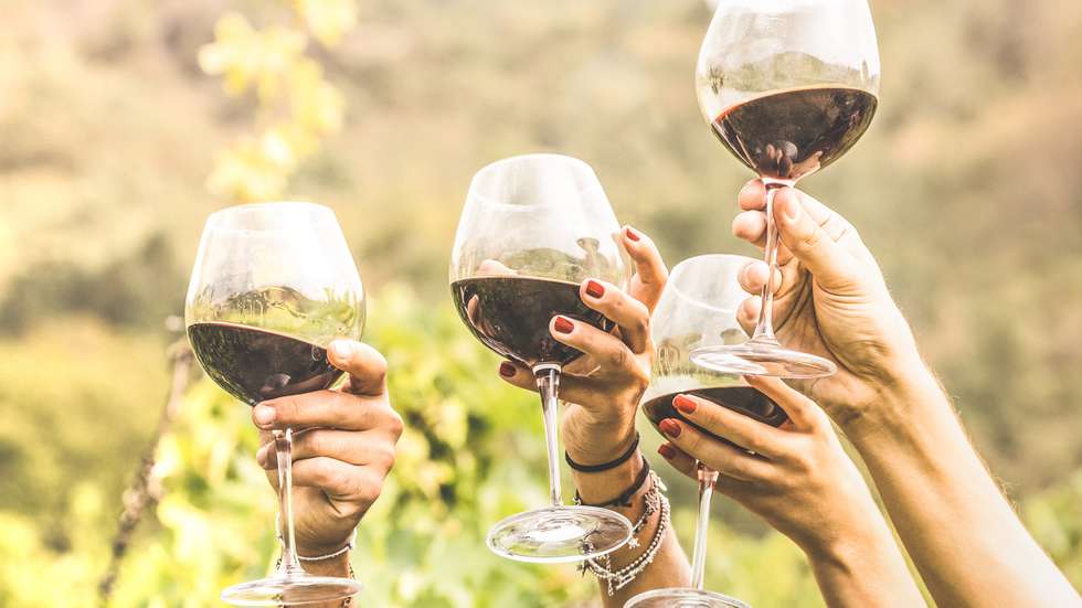 Portugal é um dos países com maior consumo per capita de vinho.