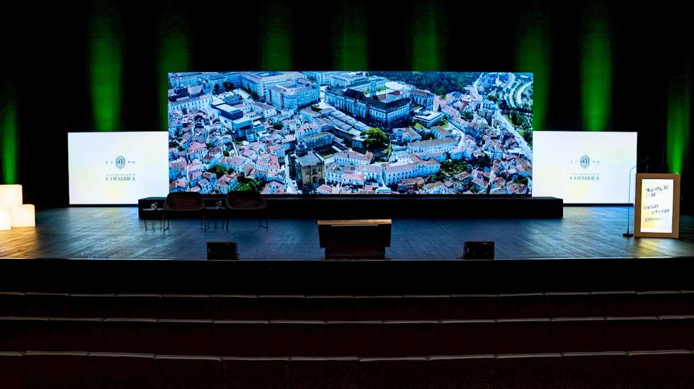 O evento conta com o Alto Patrocínio do Presidente da República e com o apoio institucional da Câmara Municipal de Coimbra e da Fundação Santander Portugal
