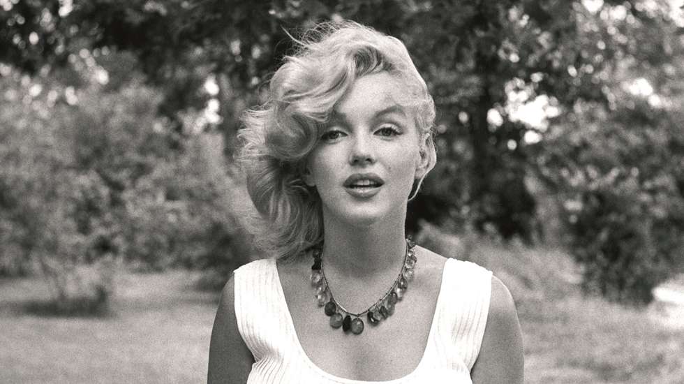 Marilyn Monroe fotografada em Nova Iorque em 1957