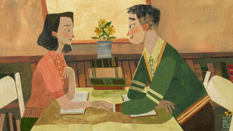 As ilustrações a guache e aguarela são de Yas Imamura, asiática-americana com trabalhos sobre Antigo Egipto, dinossauros, a artista Yoko Ono (2025) e a astrónoma Cecilia Payne (2026), entre outros