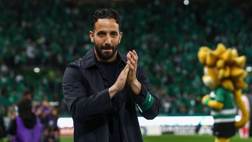Rúben Amorim está a cumprir a quinta época pelo Sporting, liderando nesta altura o Campeonato só com vitórias