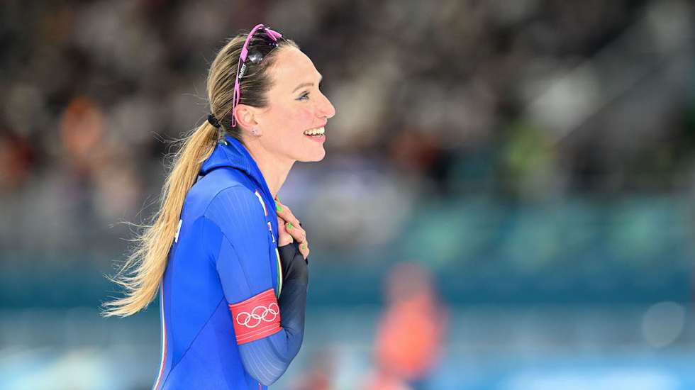 A atleta italiana já tinha sido medalha de prata em Pequim, em 2022