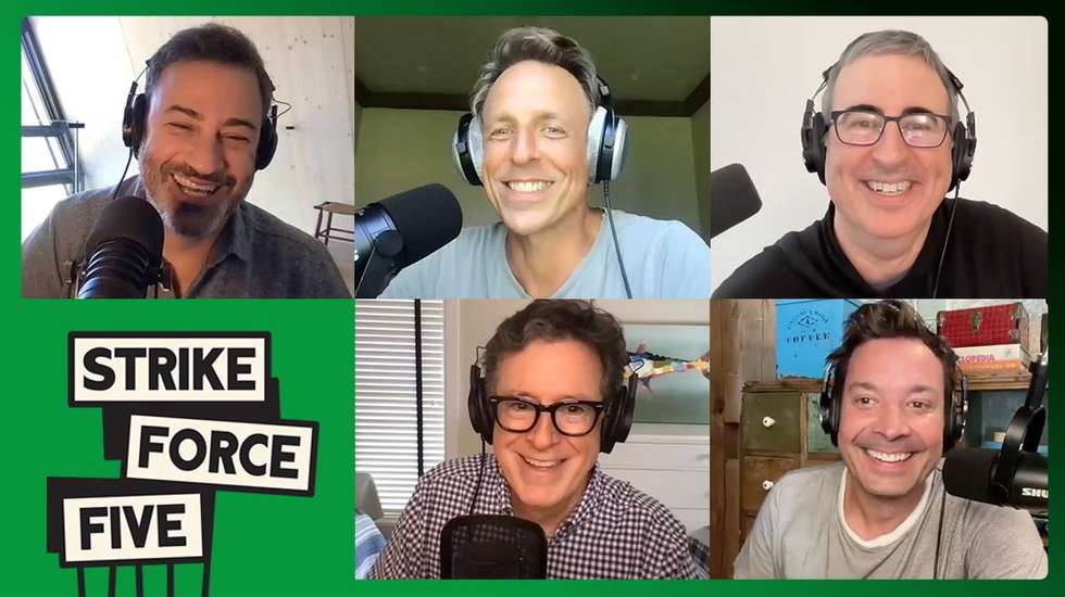 "Strike Force Five" é o novo podcast com humoristas norte-americanos
