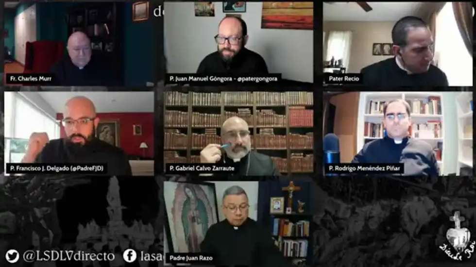 A chamada a 22 de fevereiro aconteceu no programa "La Sacristia de la Vendée", transmitido semanalmente no Youtube