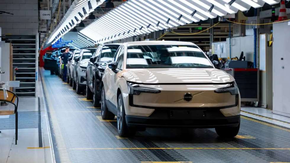 A fábrica belga da Volvo, em Ghent, resolveu diversos problemas para o construtor sueco assim que arrancou com a produção do EX30