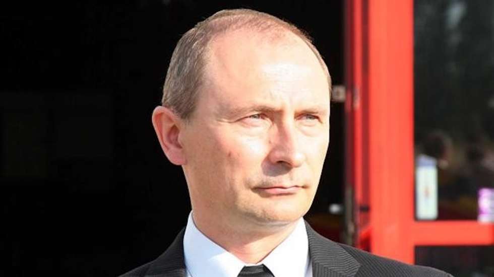 Sósia de Vladimir Putin, Sobola terá tentado agendar uma reunião com o Presidente russo ©DR
