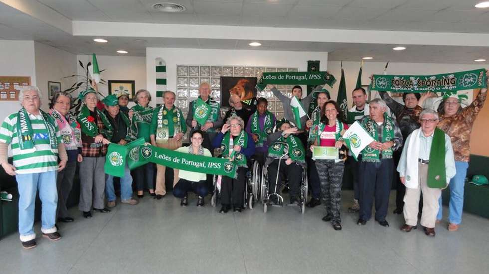 Leões de Portugal é um centro de dia, que desde 2004, está no piso 3 do Estádio de Alvalade