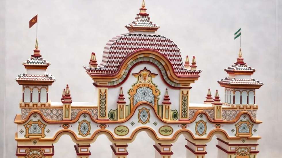 A autarquia daquela cidade espanhola criou uma maquete inspirada na obra