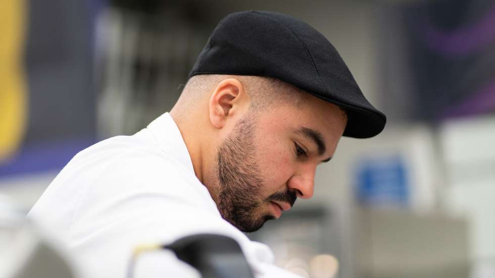 Jeferson Dias e os outros cinco concorrentes prepararam um menu de cinco momentos na final da 34.ª edição da competição