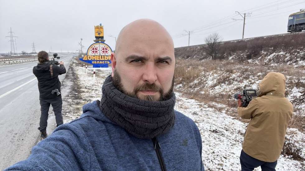 Pablo González foi detido em Rzeszow na fronteira com a Ucrânia de onde foi expulso no início de fevereiro ©DR
