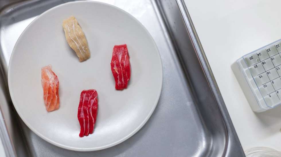 Os filetes elaborados no laboratório português são criados uma textura e sabor semelhantes aos naturais