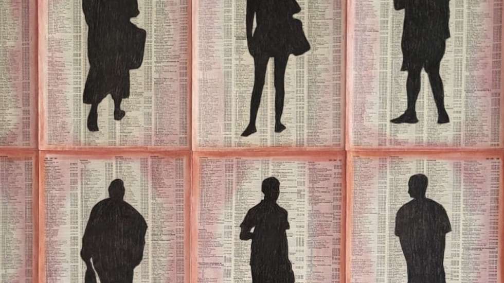 Um trabalho de Joana Paraíso, uma das 10 finalistas da bolsa para artistas nacionais e residentes em Portugal há mais de três anos