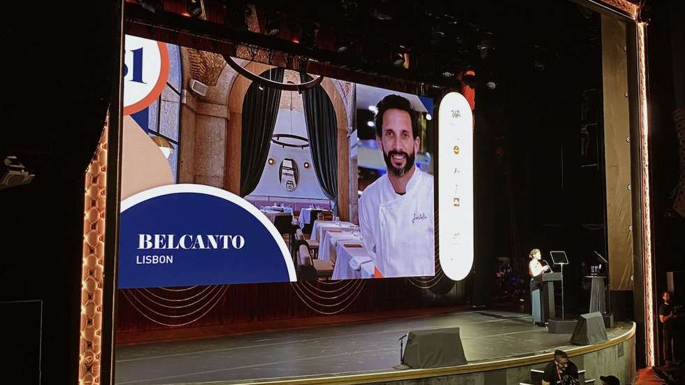 "Incrível esta viagem, incrível como há seis ou sete anos estamos nesta lista. Há milhões de restaurantes no mundo inteiro, nem sei bem descrever o que é estar entre os 50 melhores. Estou muito feliz”, rematou Avillez © Diogo Lopes