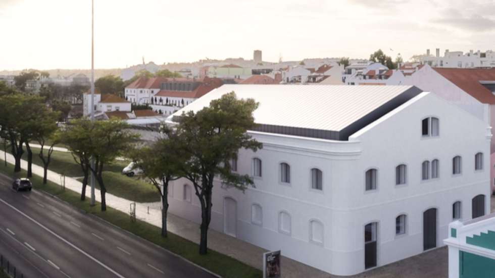 Imagem do projeto do futuro Pavilhão Julião Sarmento, em Lisboa