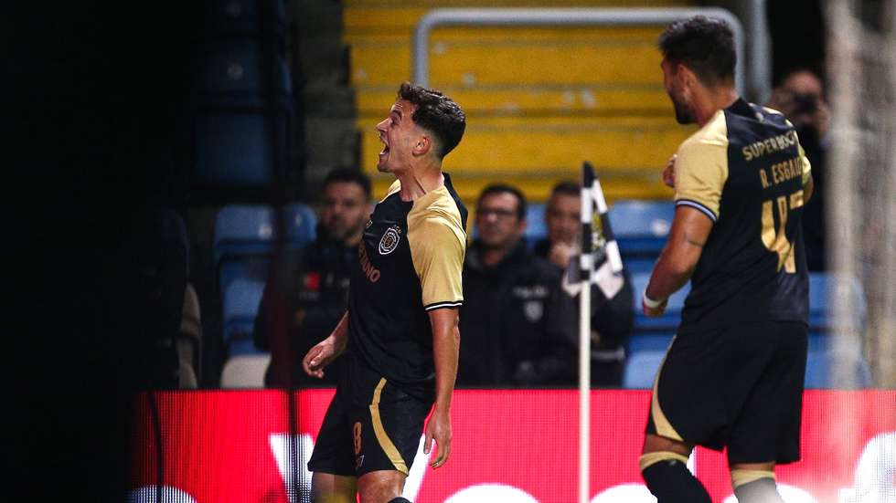 Pedro Gonçalves marcou pela terceira jornada consecutiva como visitante na quinta vitória consecutiva dos leões no Campeonato