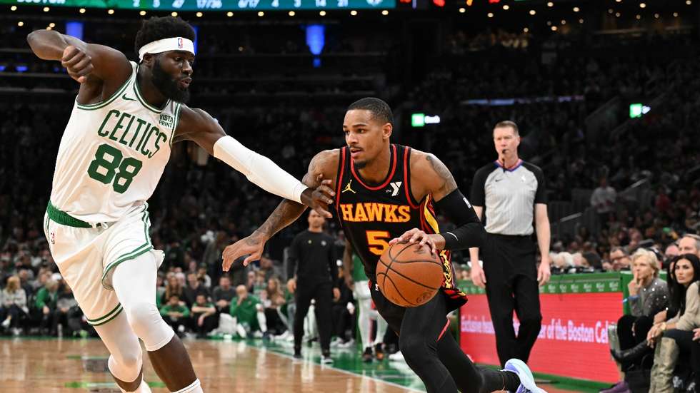 Neemias Queta jogou 15 minutos frente aos Atlanta Hawks (mais do que o também suplente Luke Kornet) e Celtics tiveram saldo positivo com o português em campo