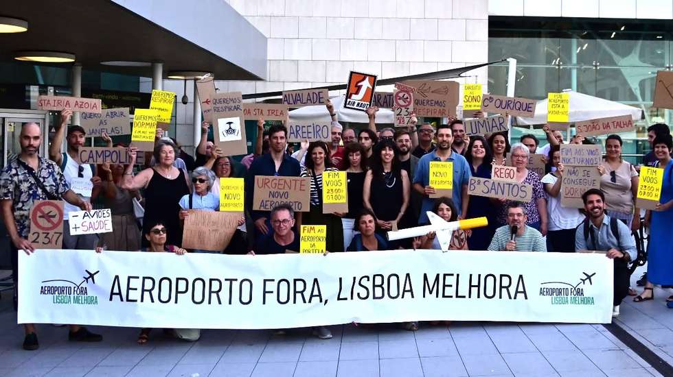 Mais de 300 mil pessoas são afetadas pelo ruído do aeroporto de Lisboa, diz a plataforma cívica