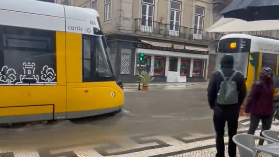 Rua da Prata, esta tarde