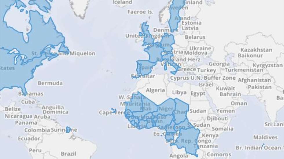 Variola Map O mapa dos países com varíola dos macacos – Observador