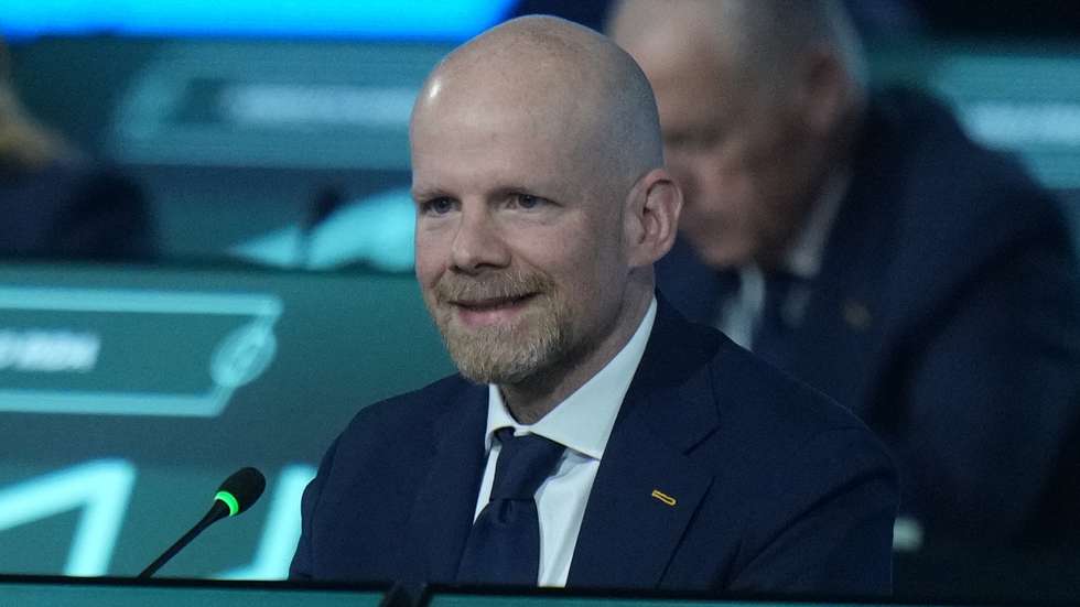 epa12924742 Mattias Grafstrom, Secretary-general of FIFA, attends the 76th FIFA Congress 2026 in Vancouver, Canada, 30 April 2026.  EPA/BOB FRID