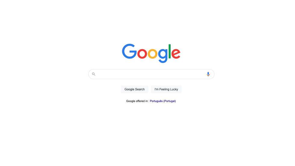 O motor de pesquisa da Google foi criado em 1997. O index de hiperligações a que permite aceder tem cerca de 100 milhões GB