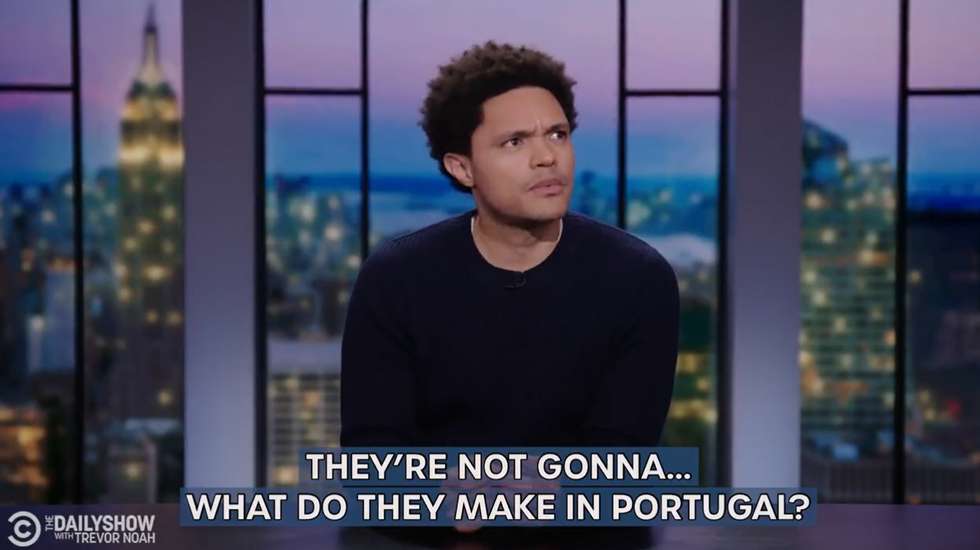 Trevor Noah sucedeu a Jon Stewart do programa de sátira &quot;The Daily Show&quot;.