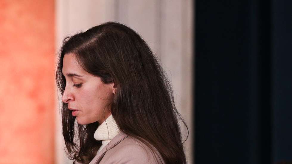Cerimónia de tomada de posse do XXIII Governo Constitucional, no Palácio da Ajuda. O Presidente da República, Marcelo Rebelo de Sousa, deu posse ao Governo liderado pelo Primeiro-Ministro, António Costa. O Governo é composto por 17 ministros e 38 Secretários de Estado. Sofia Batalha (Secretário de Estado do Orçamento) Lisboa, 30 de Março de 2022. FILIPE AMORIM/OBSERVADOR