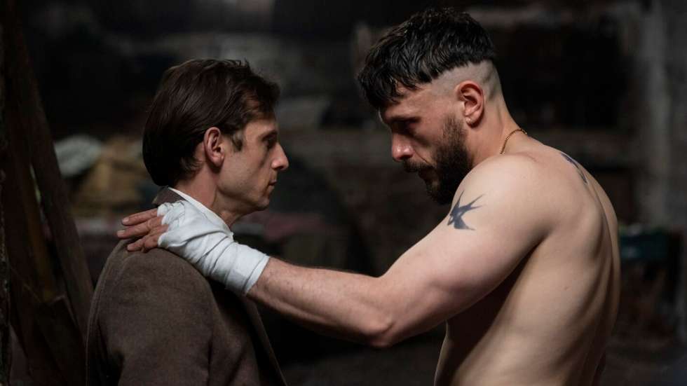 Jamie Bell e Richard Gadd em "Half Man", que se estreia na sexta-feira, dia 24 de abril, na HBO Max