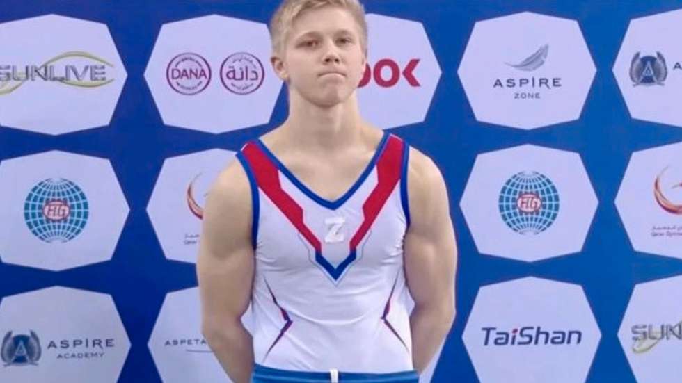 Ivan Kuliak acabou em terceiro a prova das barras paralelas atrás do ucraniano Illia Kovtun e do cazaque Milad Karimi