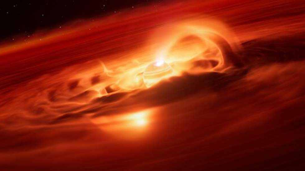 This artist’s impression shows Cha 1107-7626.