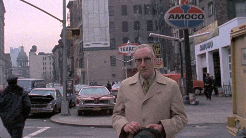 William S. Burroughs em Nova Iorque, nos anos 70 em que decorreu a Nova Convention