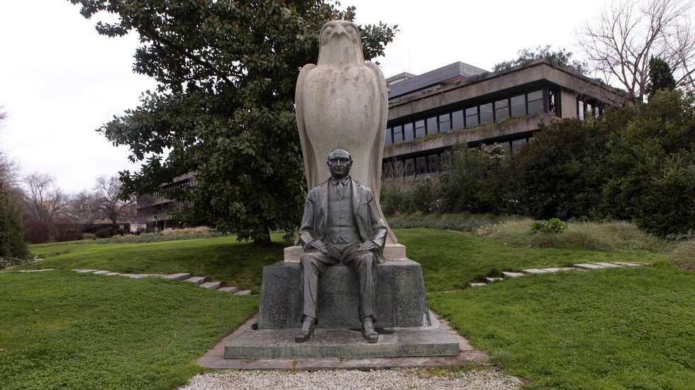 Pormenor da Fundação Calouste Gulbenkian. MANUEL DE ALMEIDA / LUSA