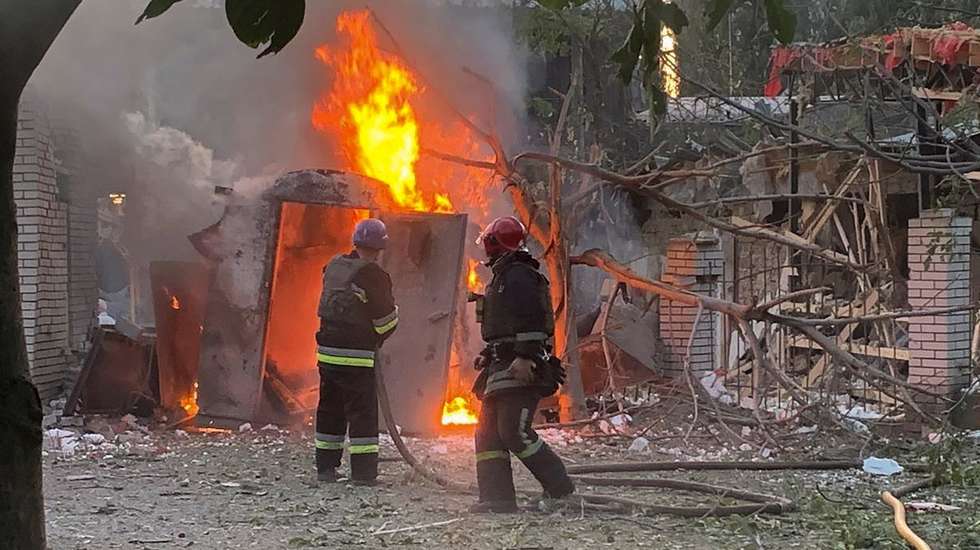 "Um menino de 8 anos morreu em consequência do bombardeamento"