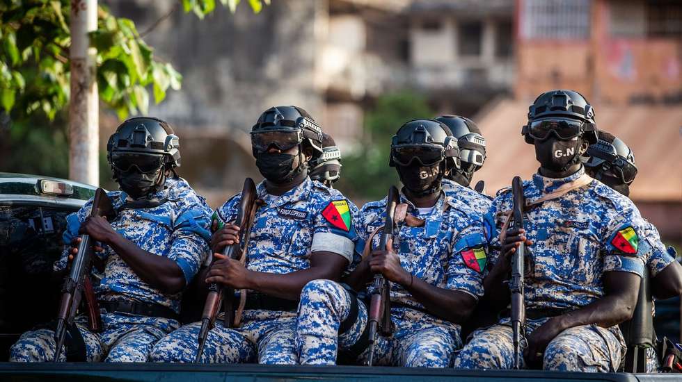 O quartel de Cumuré é a escola de formação de militares das forças armadas guineenses