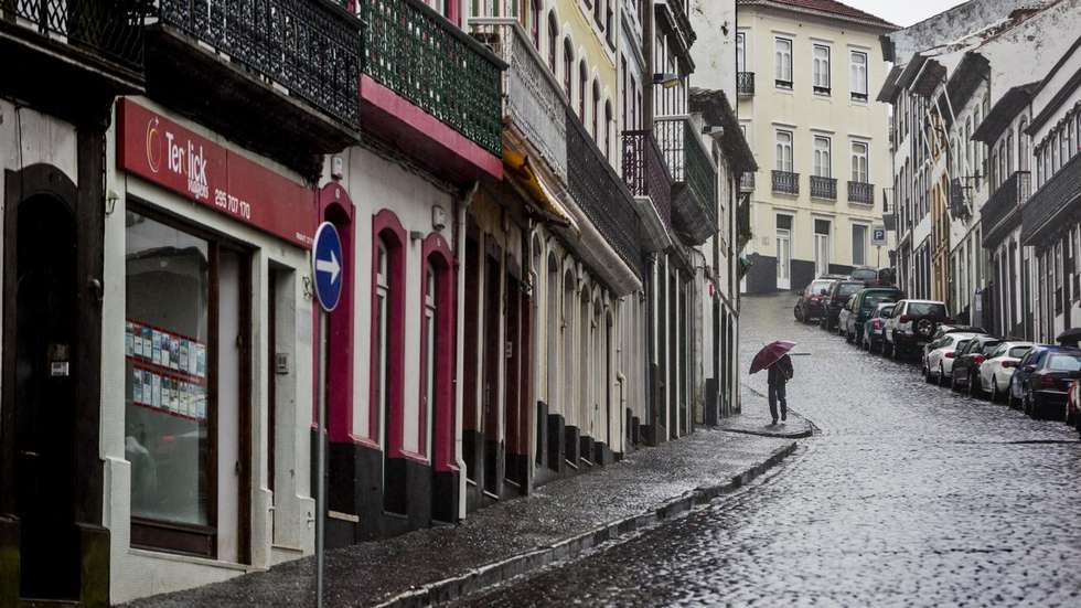 chuva açores